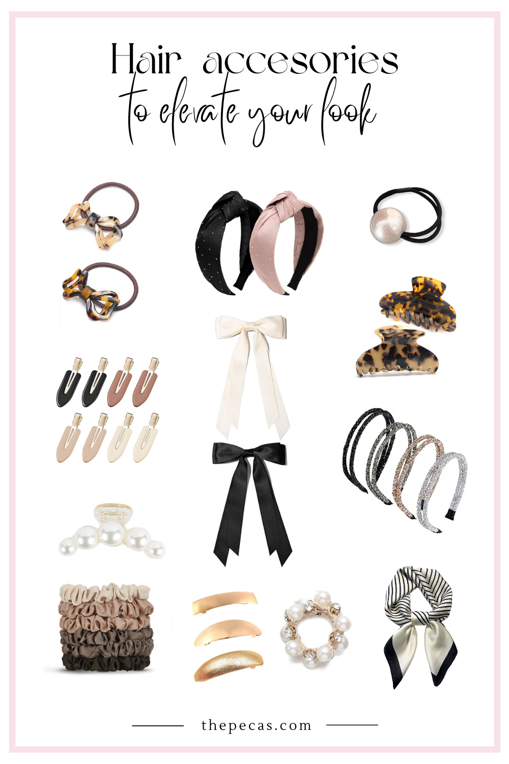 Hair accesories to elevate your look